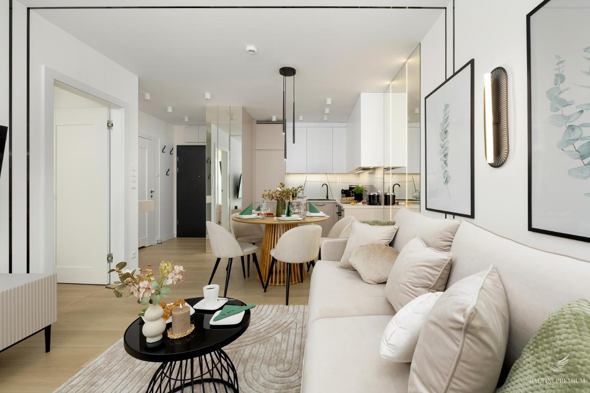 Baltini Premium Apartament Polanki Aqua Kołobrzeg Rum bild