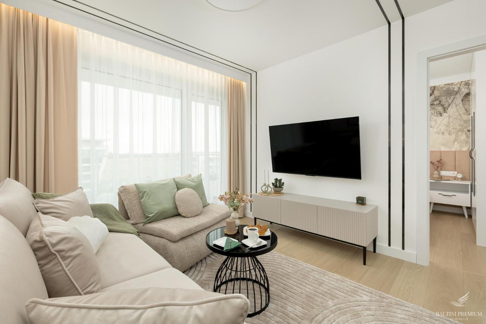 Baltini Premium Apartament Polanki Aqua Kołobrzeg Rum bild