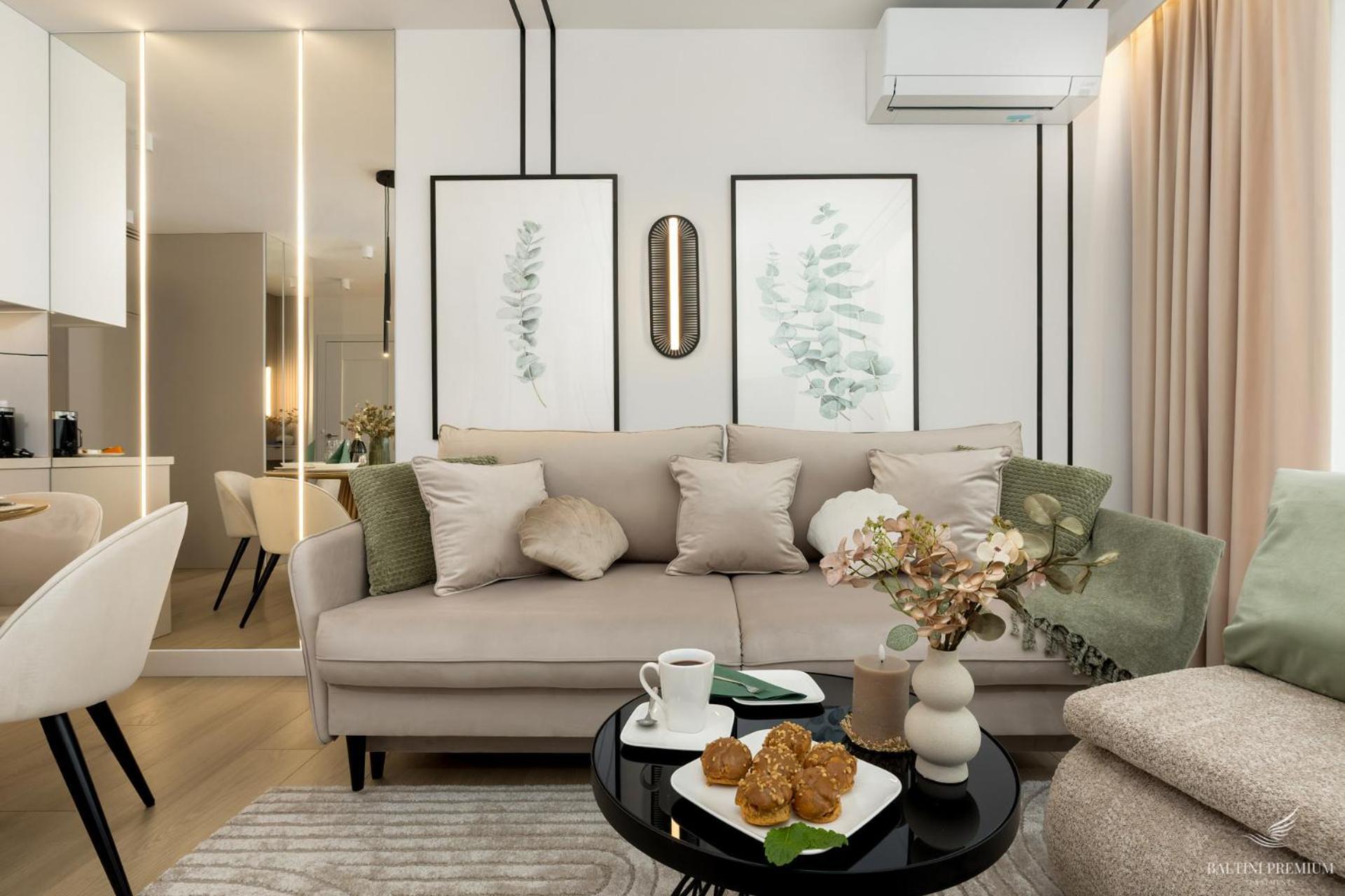 Baltini Premium Apartament Polanki Aqua Kołobrzeg Rum bild